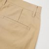 Tapered Pleated Cotton Trousers - CU Tapered Pleated Cotton Trousers - CU