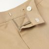 Tapered Pleated Cotton Trousers - E1 Tapered Pleated Cotton Trousers - E1