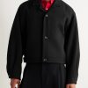 Cropped Wool-Blend Jacket - FR