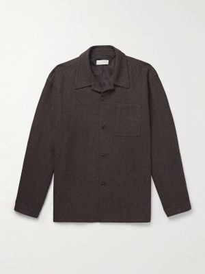 Camp-Collar Wool-Flannel Shirt Camp-Collar Wool-Flannel Shirt