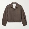 Cropped Wool-Blend Jacket Cropped Wool-Blend Jacket