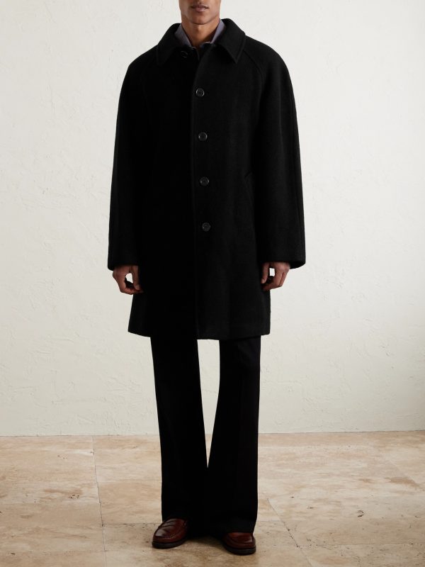 Belted Wool-Blend Coat - FR Belted Wool-Blend Coat - FR