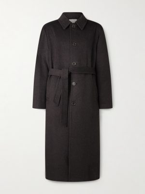 Belted Wool-Blend Coat Belted Wool-Blend Coat