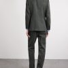 Double-Breasted Linen Suit - BK Double-Breasted Linen Suit - BK