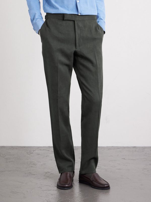 Double-Breasted Linen Suit - FR Double-Breasted Linen Suit - FR