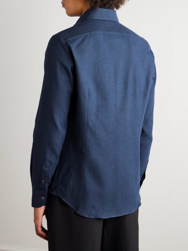 Cotton-Flannel Shirt - BK