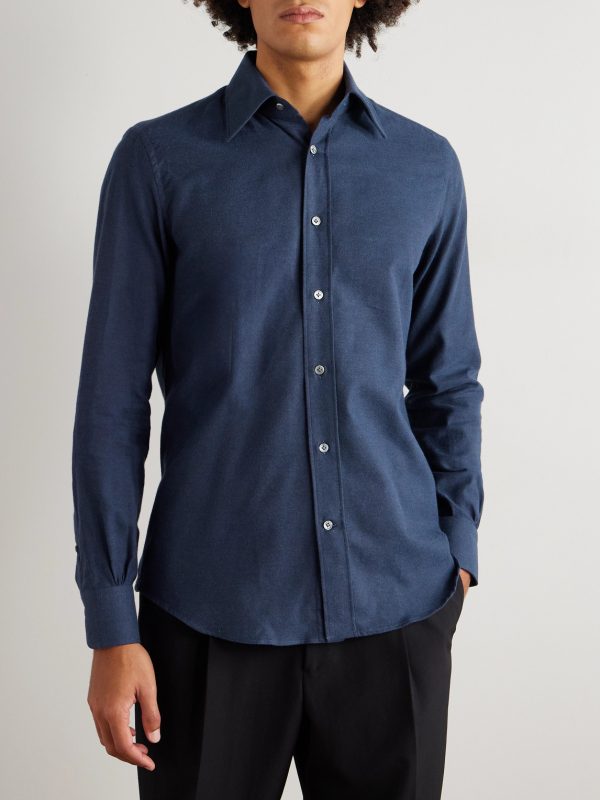 Cotton-Flannel Shirt - FR