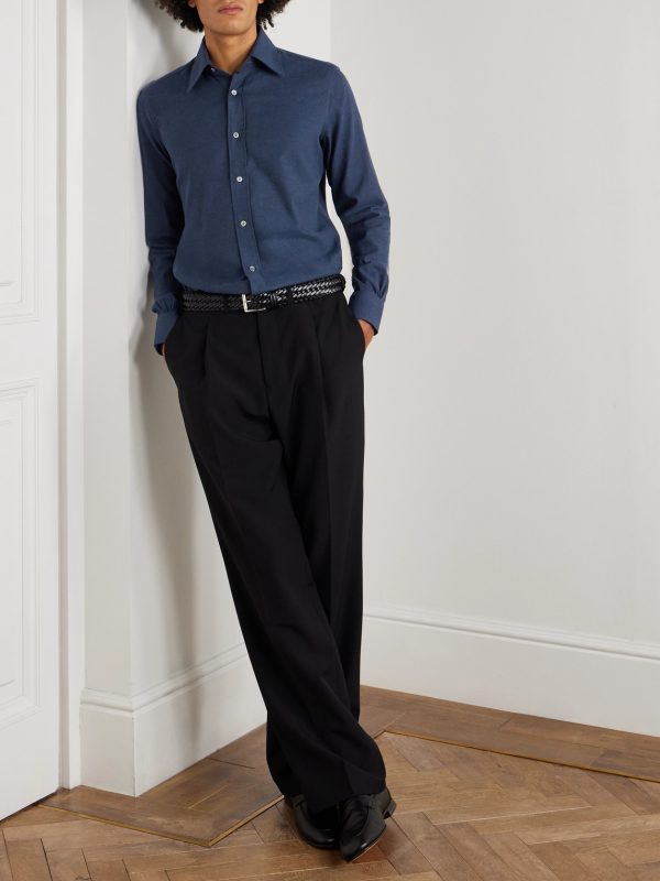 Cotton-Flannel Shirt - OU