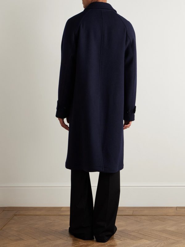 Virgin Wool and Cashmere-Blend Coat - BK Virgin Wool and Cashmere-Blend Coat - BK