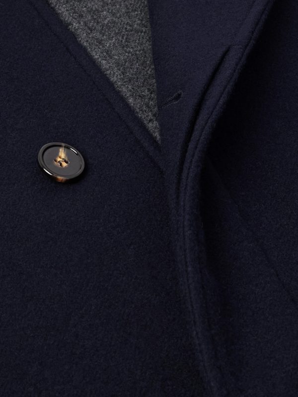 Virgin Wool and Cashmere-Blend Coat - CU Virgin Wool and Cashmere-Blend Coat - CU