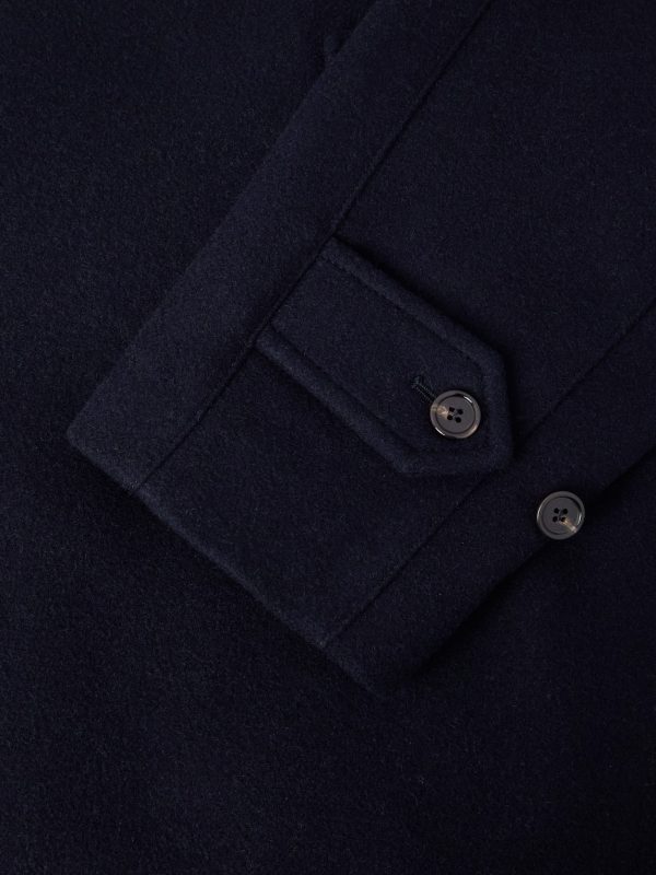 Virgin Wool and Cashmere-Blend Coat - E1 Virgin Wool and Cashmere-Blend Coat - E1