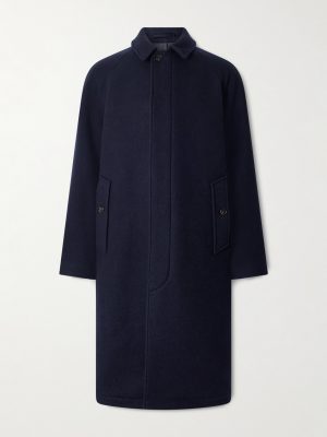 Virgin Wool and Cashmere-Blend Coat