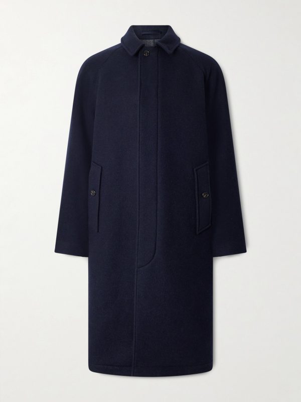 Virgin Wool and Cashmere-Blend Coat Virgin Wool and Cashmere-Blend Coat