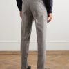 Tapered Wool Trousers - BK Tapered Wool Trousers - BK