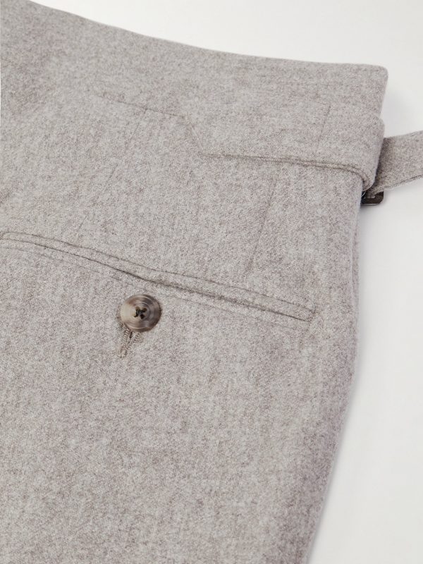 Tapered Wool Trousers - CU Tapered Wool Trousers - CU