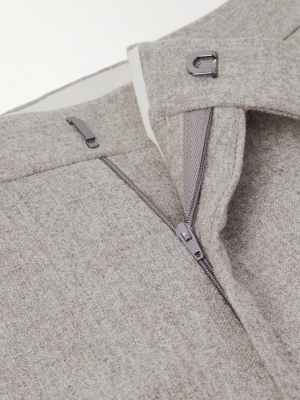Tapered Wool Trousers - E1 Tapered Wool Trousers - E1