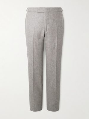 Tapered Wool Trousers Tapered Wool Trousers