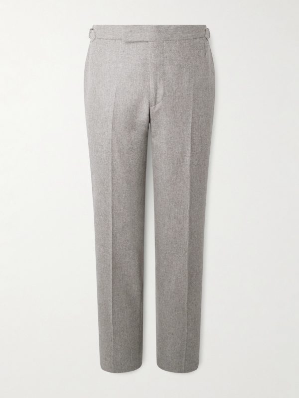 Tapered Wool Trousers Tapered Wool Trousers