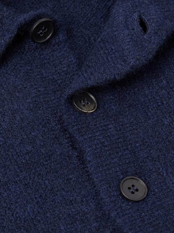 Brushed Cashmere-Blend Polo Shirt - CU