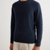 Brushed Cashmere-Blend Sweater - FR Brushed Cashmere-Blend Sweater - FR