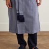 Cashmere-Lined Suede Slippers - OU