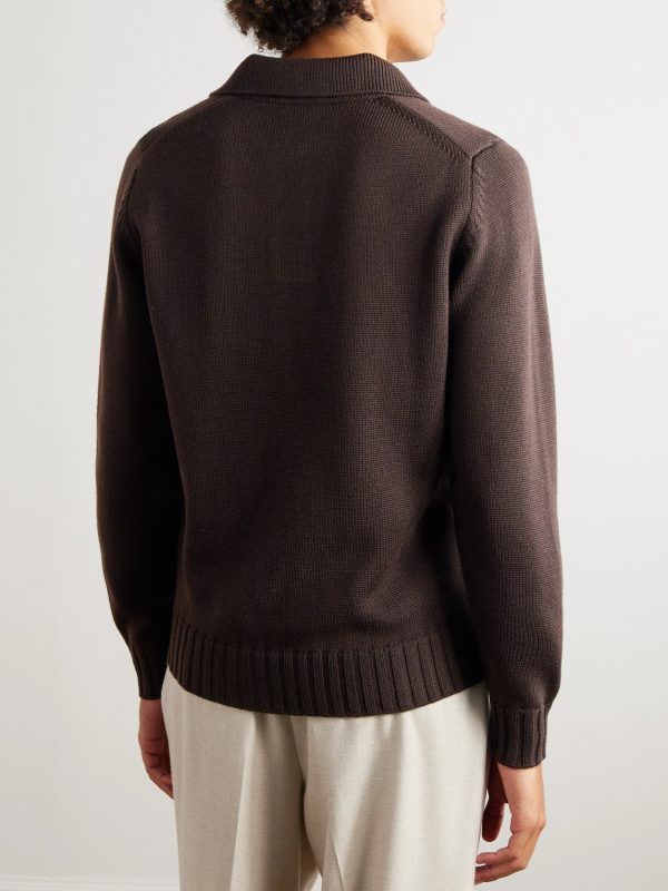 Skipper Wool Polo Shirt - BK Skipper Wool Polo Shirt - BK