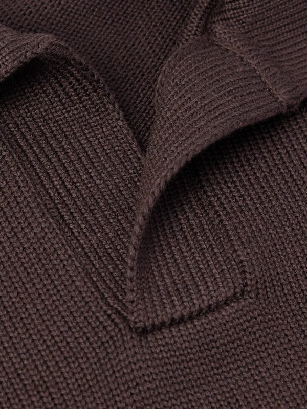 Skipper Wool Polo Shirt - CU Skipper Wool Polo Shirt - CU