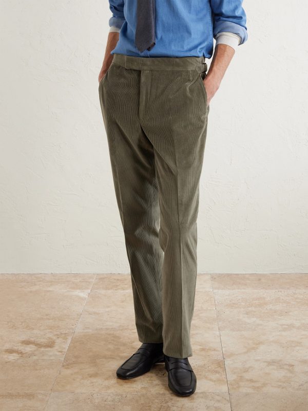 Cotton and Wool-Blend Corduroy Suit - FR Cotton and Wool-Blend Corduroy Suit - FR