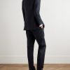 Satin-Trimmed Wool and Mohair-Blend Tuxedo - BK
