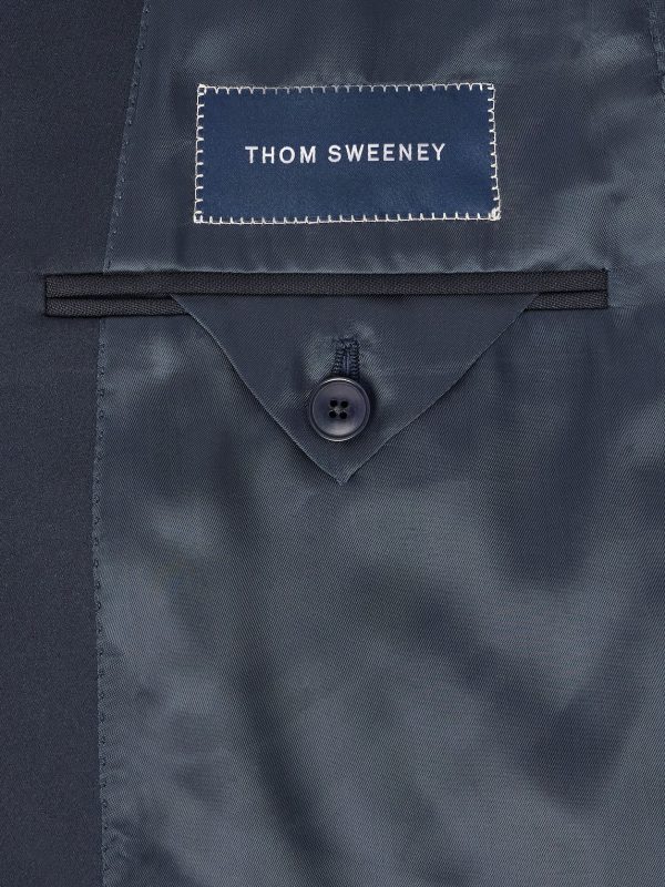 Satin-Trimmed Wool and Mohair-Blend Tuxedo - E1