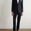 Satin-Trimmed Wool and Mohair-Blend Tuxedo - OU