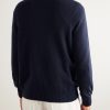 Cashmere Rollneck Half-Zip Sweater - BK
