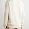 Shawl-Collar Ribbed Wool Cardigan - BK Shawl-Collar Ribbed Wool Cardigan - BK