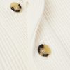 Shawl-Collar Ribbed Wool Cardigan - CU Shawl-Collar Ribbed Wool Cardigan - CU