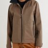 Intrepid Herringbone Virgin Wool Hooded Ski Jacket - FR