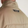 Intrepid Shell-Trimmed Quilted Herringbone Virgin Wool Down Gilet - E1