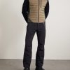 Intrepid Shell-Trimmed Quilted Herringbone Virgin Wool Down Gilet - OU