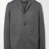 Ellen 2.0 Unstructured Wish® Virgin Wool and Cashmere-Blend Felt Blazer Ellen 2.0 Unstructured Wish® Virgin Wool and Cashmere-Blend Felt Blazer