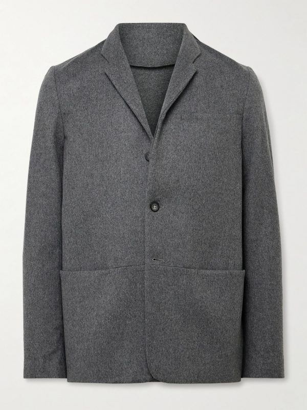 Ellen 2.0 Unstructured Wish® Virgin Wool and Cashmere-Blend Felt Blazer Ellen 2.0 Unstructured Wish® Virgin Wool and Cashmere-Blend Felt Blazer