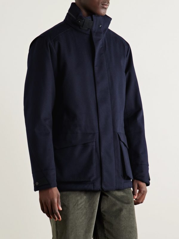 Uptown Padded Cashmere Field Jacket - FR