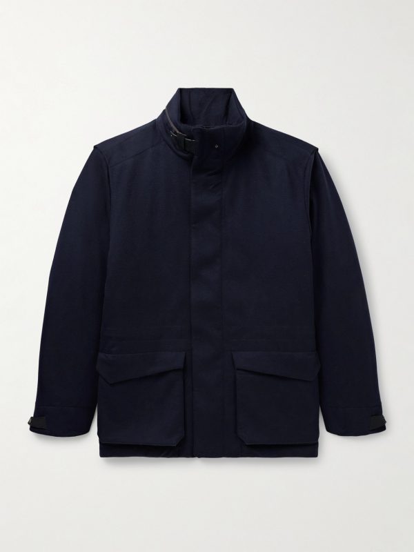 Uptown Padded Cashmere Field Jacket