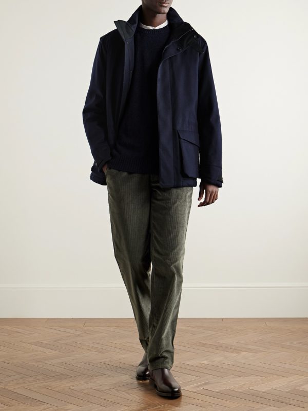 Uptown Padded Cashmere Field Jacket - OU