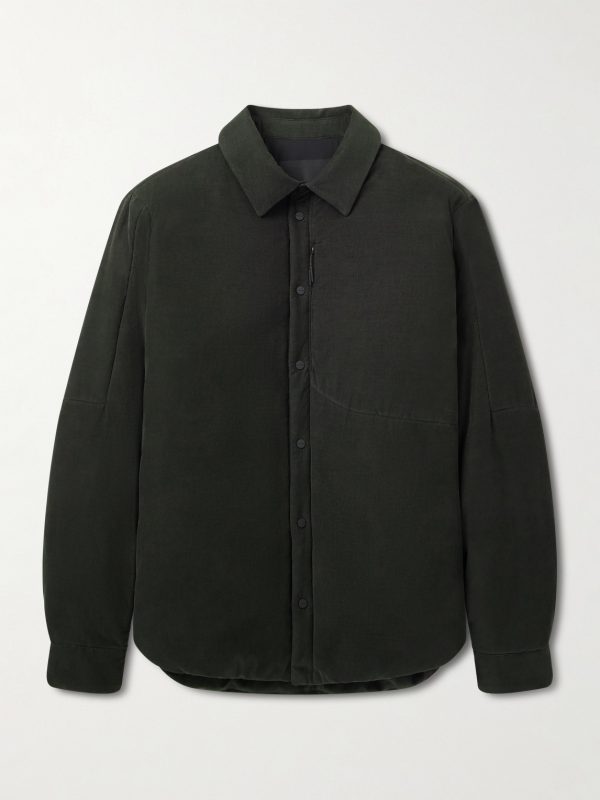 Gate 2.0 Padded Cotton-Corduroy Overshirt Gate 2.0 Padded Cotton-Corduroy Overshirt
