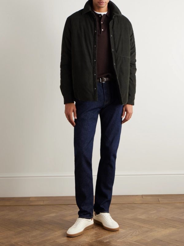 Gate 2.0 Padded Cotton-Corduroy Overshirt - OU Gate 2.0 Padded Cotton-Corduroy Overshirt - OU