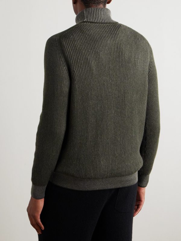 Dinghy Cashmere Rollneck Sweater - BK Dinghy Cashmere Rollneck Sweater - BK