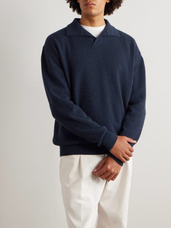 Cashmere Polo Sweater - FR