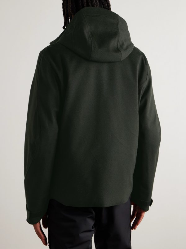 Balma 2.0 Padded Coated-Cashmere Hooded Jacket - BK Balma 2.0 Padded Coated-Cashmere Hooded Jacket - BK