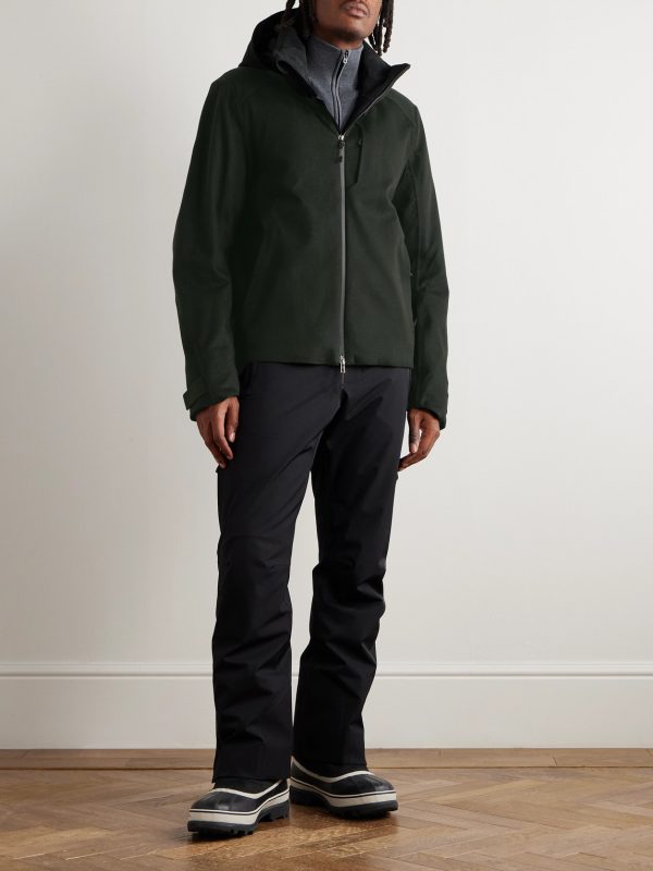Balma 2.0 Padded Coated-Cashmere Hooded Jacket - OU Balma 2.0 Padded Coated-Cashmere Hooded Jacket - OU