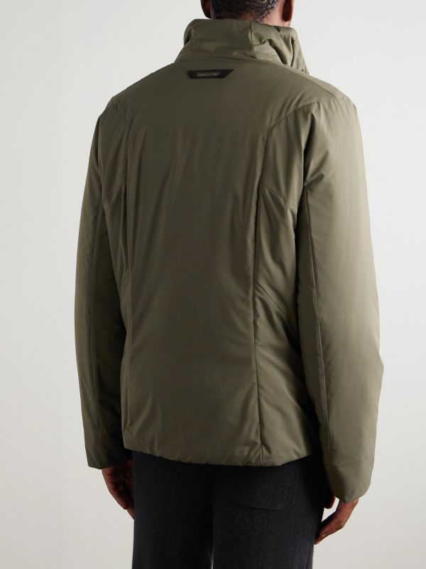 Padded Recycled-Shell Jacket - BK Padded Recycled-Shell Jacket - BK