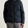 Tribeca Quilted Herringbone Cotton and Cashmere-Blend Down Jacket - FR Tribeca Quilted Herringbone Cotton and Cashmere-Blend Down Jacket - FR